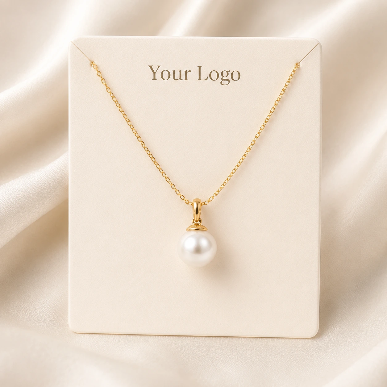 Jewelry Card - Branded jewelry cards with your logo.