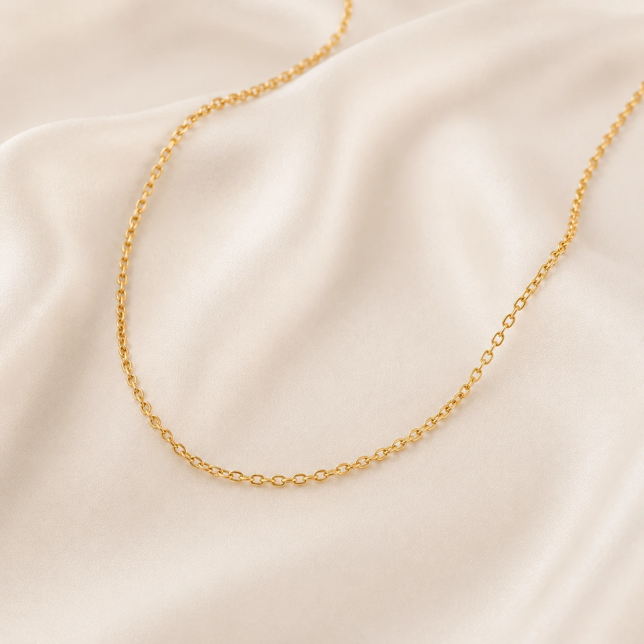 Gold Plated Chain Necklace