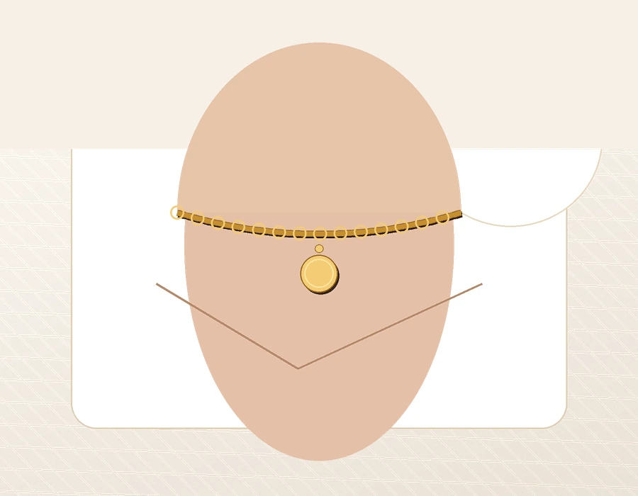 Custom choker necklaces for minimal layering jewelry collections