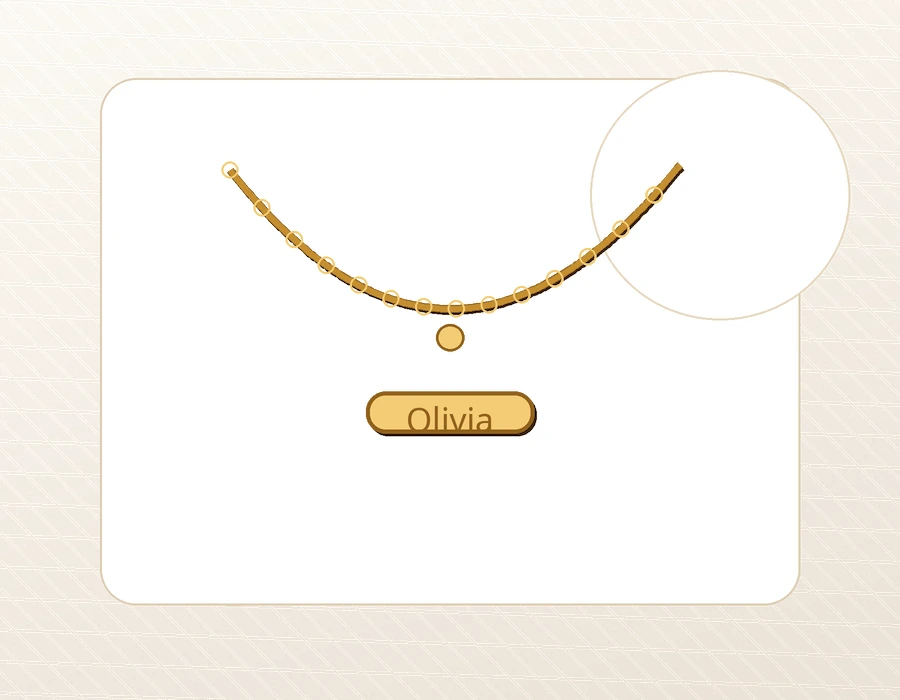 Custom name necklaces manufacturing for personalized jewelry collections