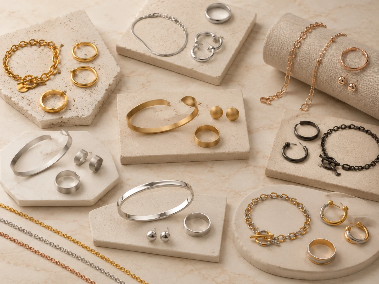 Fashion jewelry production range