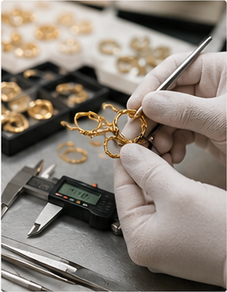 low MOQ jewelry quality inspection before shipping