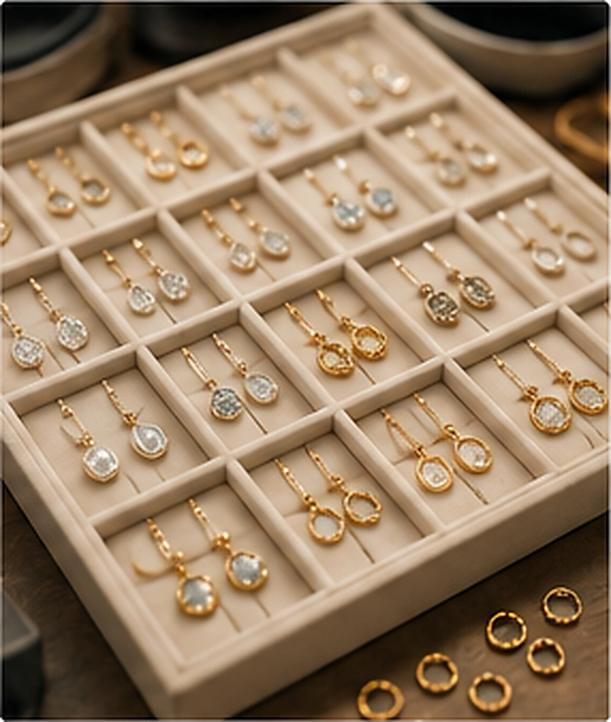 small batch jewelry production with low MOQ