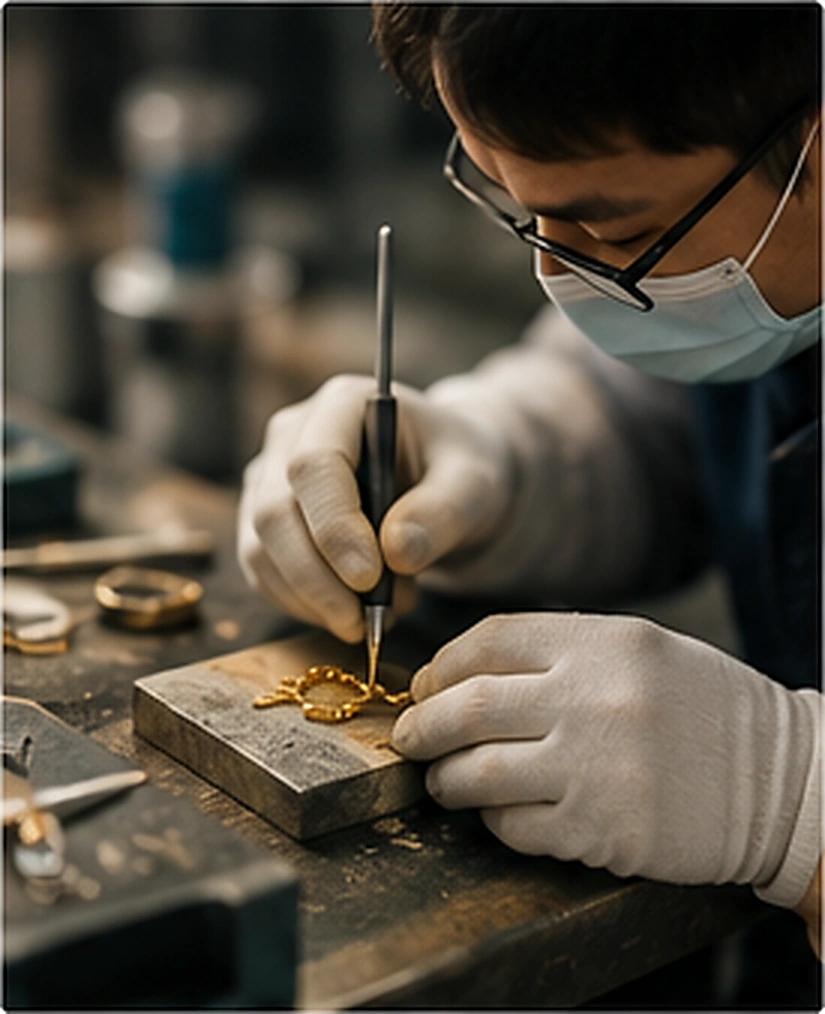 small order jewelry manufacturing for small brands