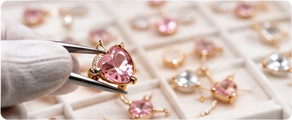 Stone setting inspection for fashion jewelry