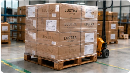 Warehouse pallet check for jewelry shipment