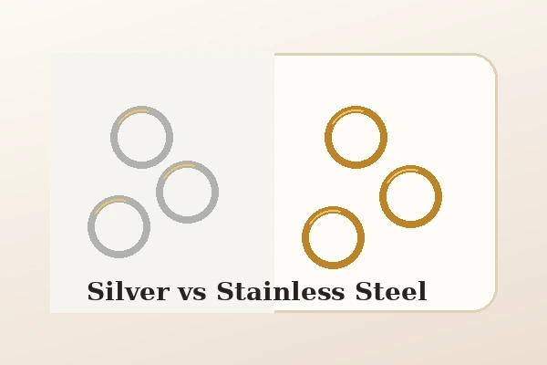 Stainless steel versus sterling silver jewelry guide