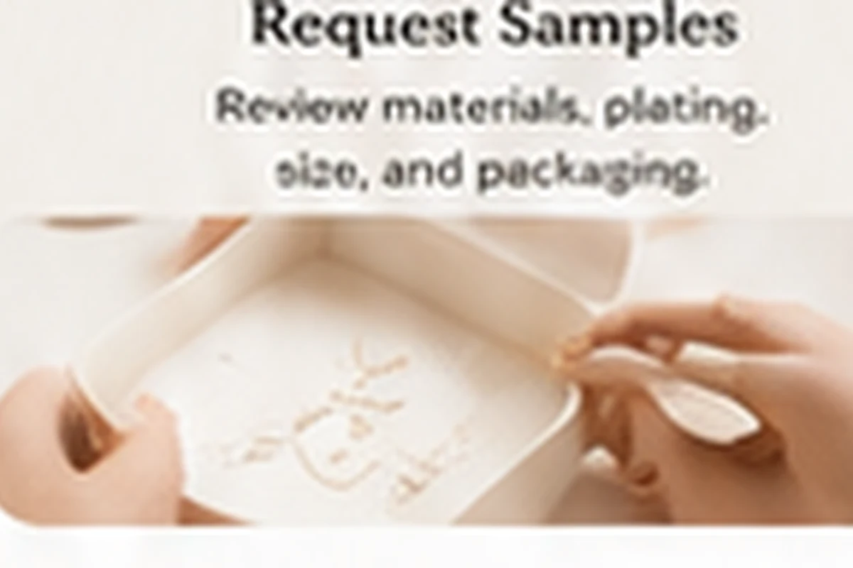 Request Samples for private label jewelry