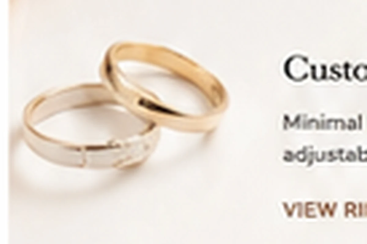 Custom Rings - private label jewelry collection