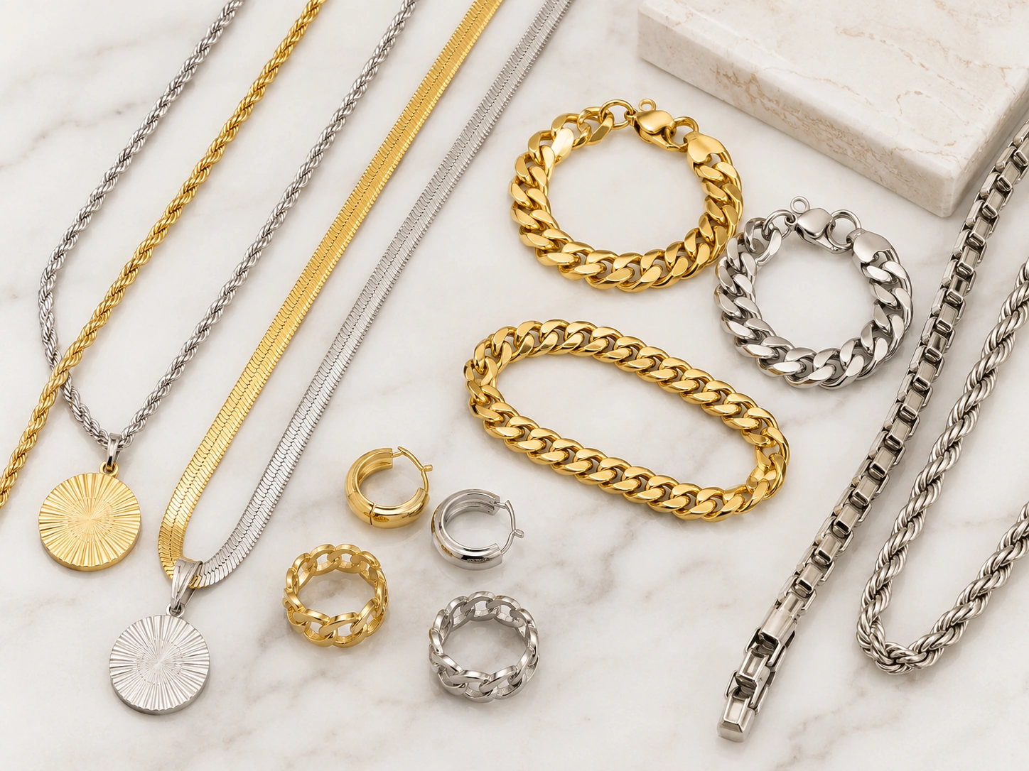 stainless steel chains and jewelry sets wholesale