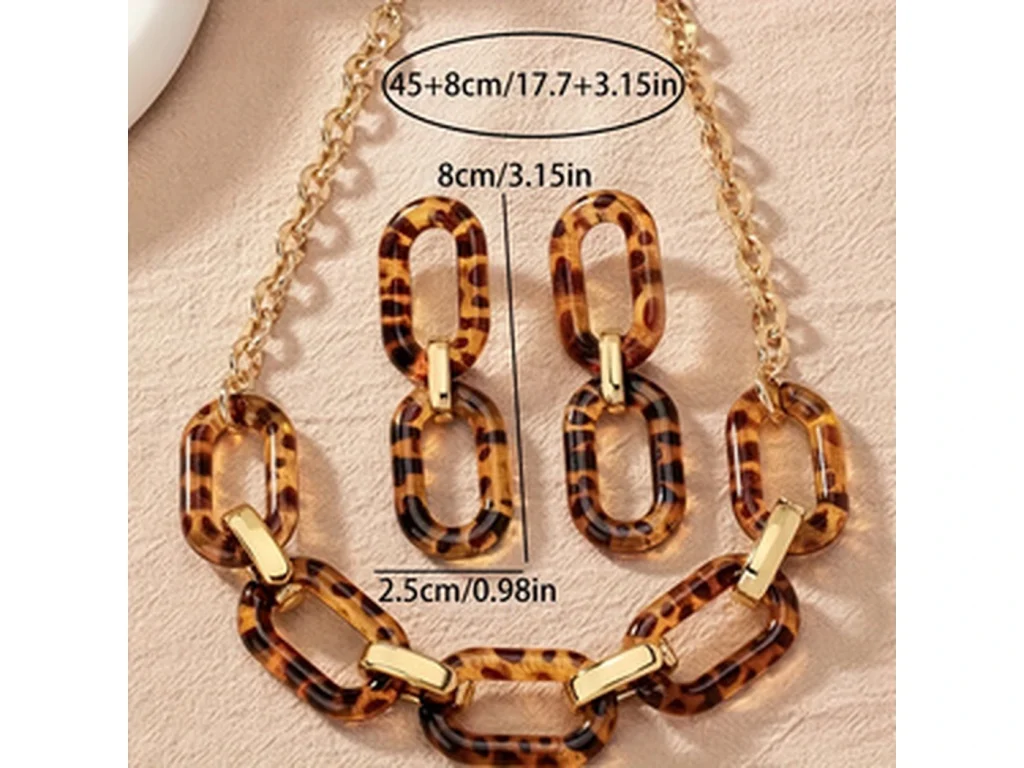 Leopard resin link set size guide