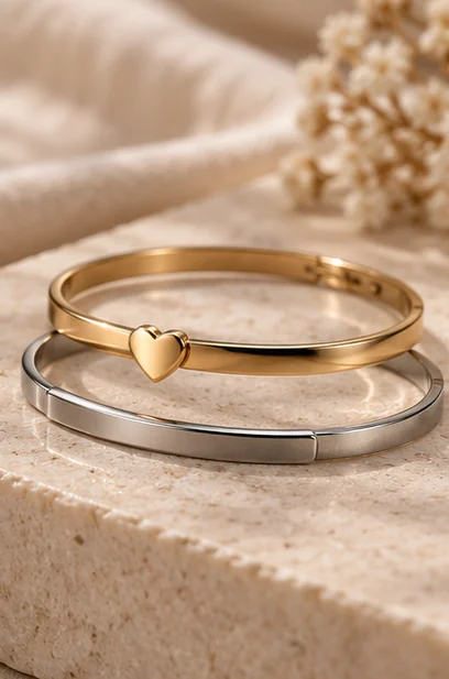 Illustrative smooth bracelet and bangle concept