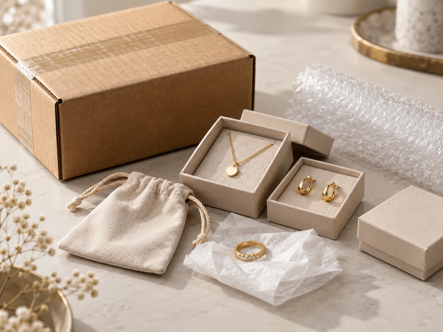 International jewelry sample shipping